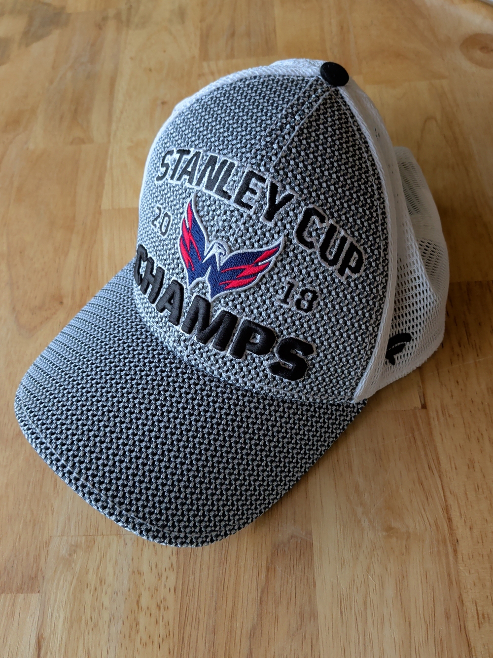 Washington Capitals 2018 NHL Stanley Cup Adjustable Trucker Hat